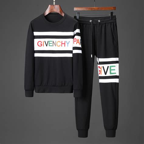 givenchy tracksuit heren|Givenchy velour tracksuit men's.